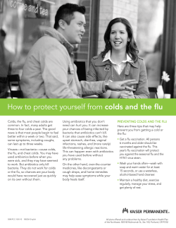 Flu Prevention