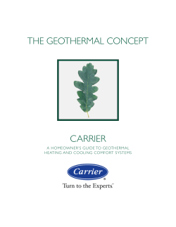 Geothermal Concept