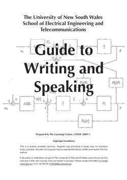 Sample pages  - Learning Centre (UNSW)