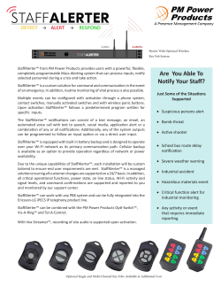 Are You Able To Notify Your Staff?