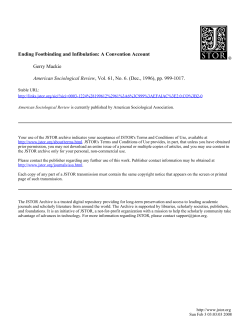 Ending Footbinding and Infibulation