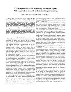 a new quadtree-based symmetry transform (qst)