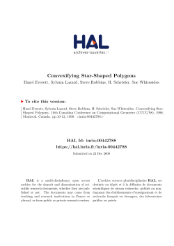 Convexifying Star-Shaped Polygons - HAL