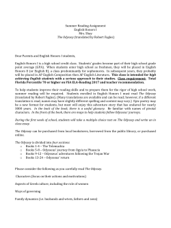 Summer Reading Assignment English Honors I Mrs. Shay The