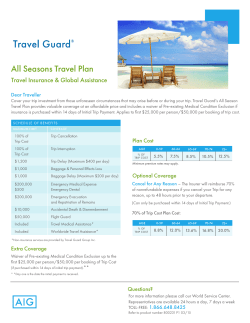 All Seasons Travel Plan
