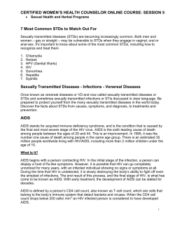 CERTIFIED WOMEN`S HEALTH COUNSELOR ONLINE COURSE