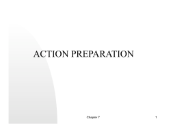 ACTION PREPARATION