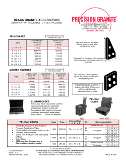 black granite accessories - Precision Granite USA 562.696.8328