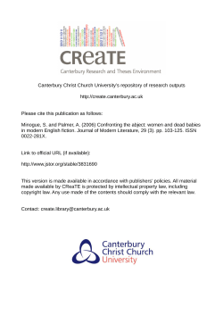 - CReaTE - Canterbury Christ Church University