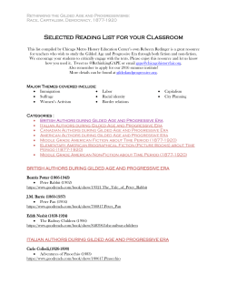 File - Rethinking the Gilded Age and Progressivisms