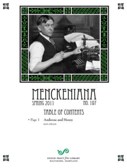 Menckeniana - The Ambrose Bierce Site
