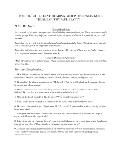 porchlight literati reading group discussion