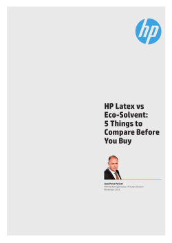 HP Latex vs Eco-Solvent: 5 Things to Compare Before