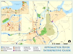 the Appomattox River Interpretive Guide