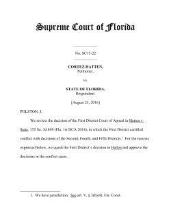 SC15-22 Opinion - Florida Supreme Court