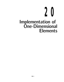 20 Implementation of One