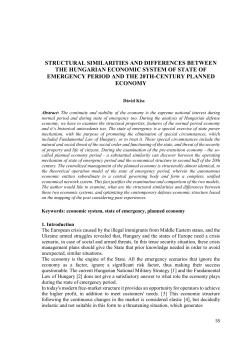 structural similarities and differences between the hungarian
