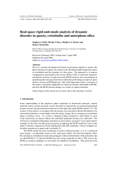 Real-space rigid-unit-mode analysis of dynamic disorder in