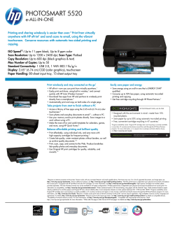 HP Photosmart 5520 e-All-In-One