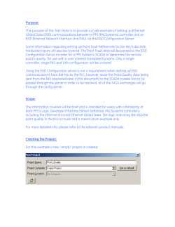 This purpose of this Tech Note is to provide a crude example of