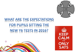 2016 NCTs for Parents KS2