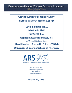 Heroin in North Fulton County