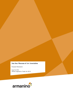 Audited Financial Report for Year ended June 30, 2016