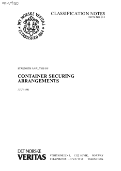 detnorske - Rules and standards