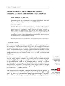 Partial as Well as Total Photon Interaction Effective Atomic Numbers