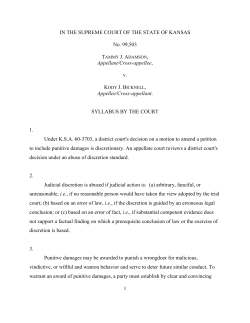 Adamson v. Bicknell - Kansas Judicial Branch