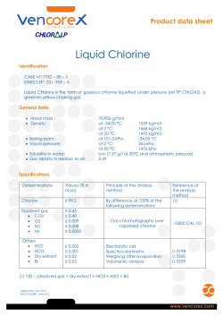 Liquid Chlorine