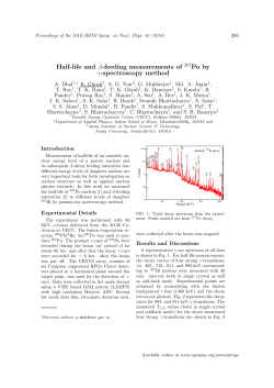 Half-life and &beta;-feeding measurements of 207Po by &gamma;