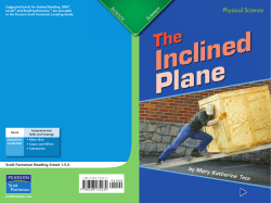 The Inclined Plane - DCSReadingCoaches