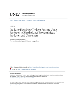 Producer Fans - Digital Scholarship @UNLV