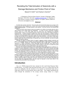 ACES Proceeding style - APEC Cooperation for Earthquake