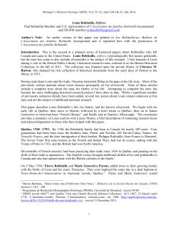 Louis Robitaille, Orf&egrave;vre, by Paul Robitaille - French