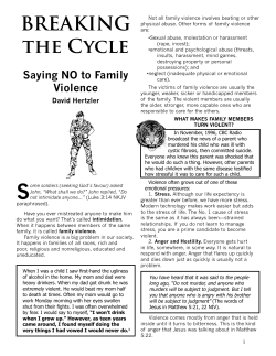 BREAKING the Cycle