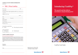 CashPay Brochure