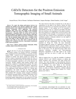 R11-67 CdZnTe Detectors for the Positron Emission