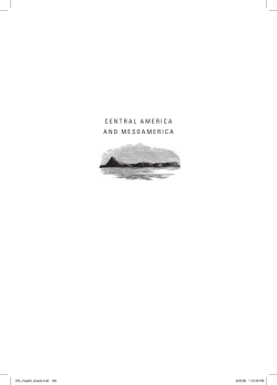 centralamericaandmeso america - University of Colorado Boulder