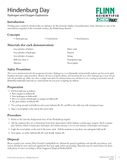 Hindenburg Day - Flinn Scientific