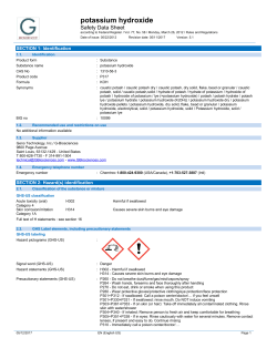 potassium hydroxide - G
