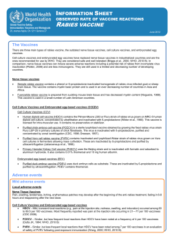 The Vaccines - World Health Organization