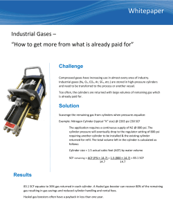 Industrial Gases &ndash; How To Get More From What Is Already