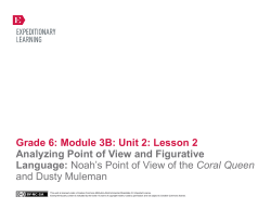 Grade 6: Module 3B: Unit 2