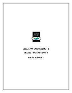 Japan Ski Market Research