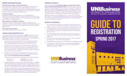 Registration - University of Northern Iowa