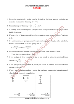 Springs - Sakshieducation.com