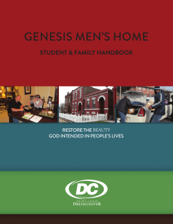genesis men`s home - St. Louis Dream Center