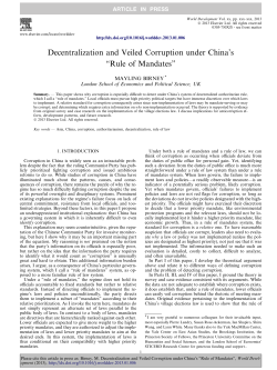 Paper - Initiative for Policy Dialogue